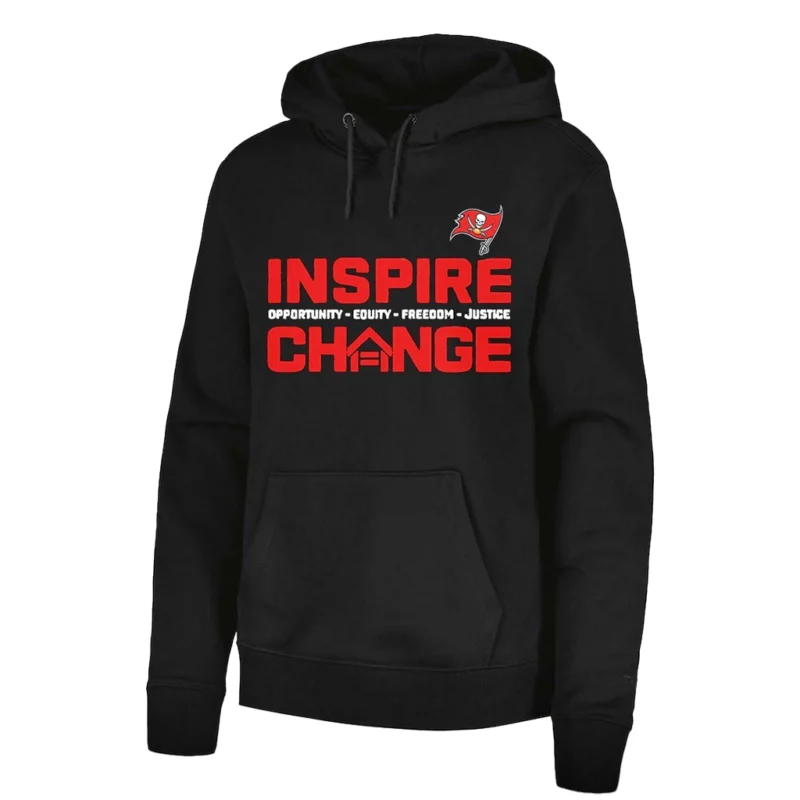Tampa Bay Buccaneers Inspire Change Todd Bowles Black Fleece Hoodie