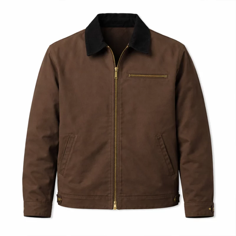 Tariq Abbott Elementary S05 Zack Fox Brown Jacket