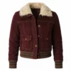 Tell Me Lies S03 Bree Catherine Missal Maroon Jacket