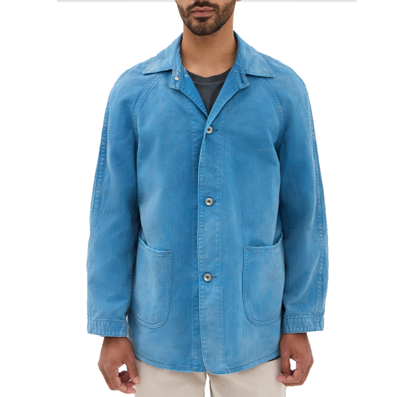 The Adventures of Cliff Booth Brad Pitt Blue Jacket