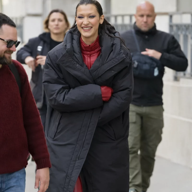 The Beauty Bella Hadid Hooded Coat