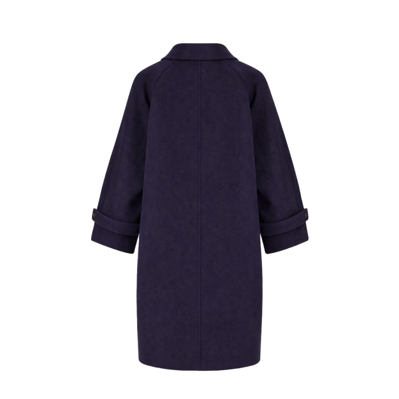 The Beauty Rebecca Jordan Bennett Blue Coat