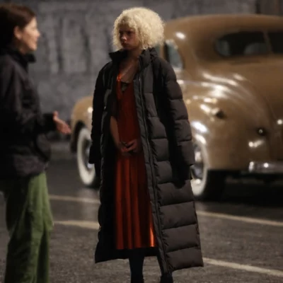 The Bride Jessie Buckley Coat