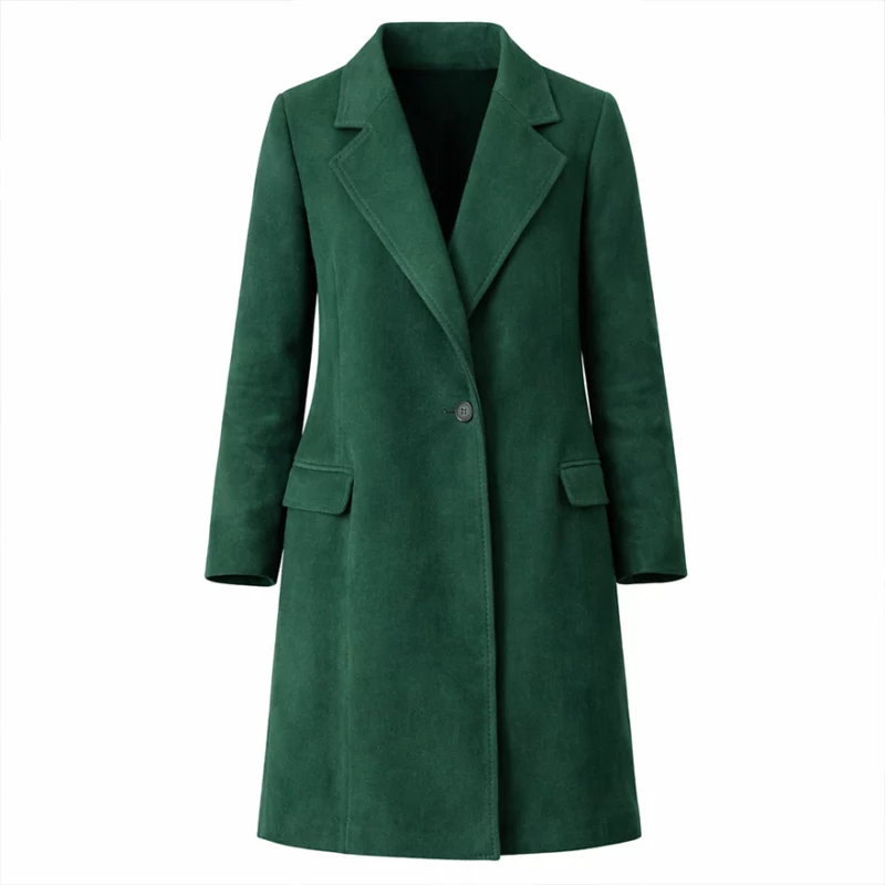 The Capture S03 Holliday Grainger DI Rachel Carey Green Coat