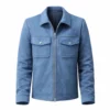 The Copenhagen Test Simu Liu Alexander Hale Blue Jacket