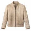 The Crew Jason Momoa Beige Jacket