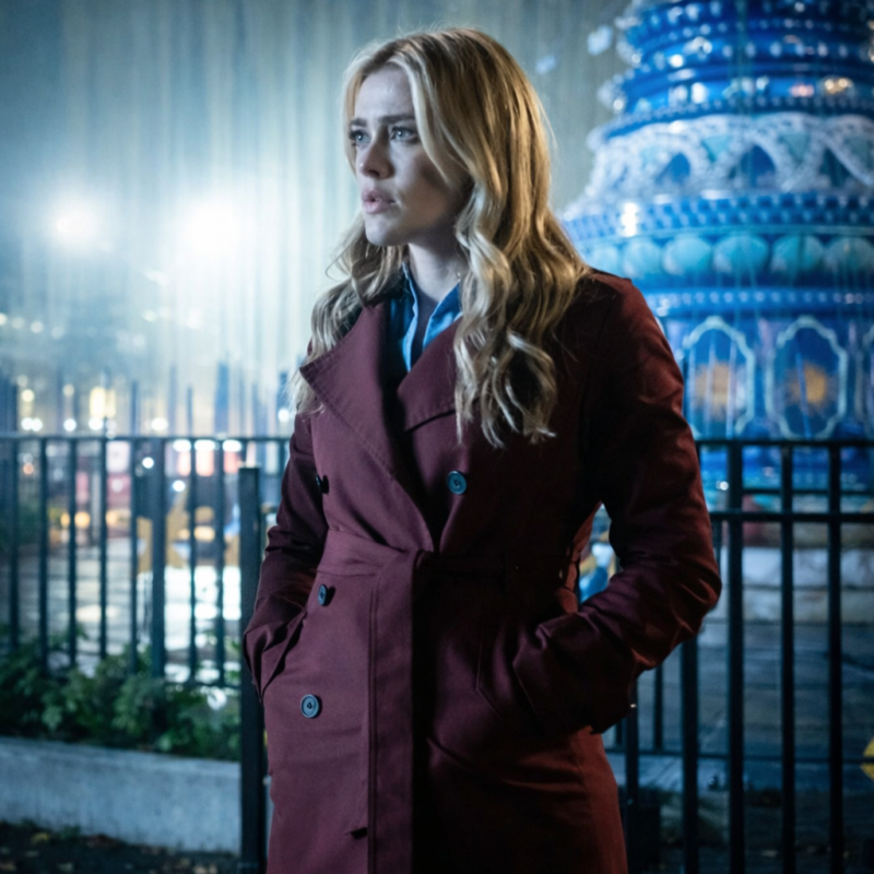 The Hunting Party S02 Melissa Roxburgh Coat