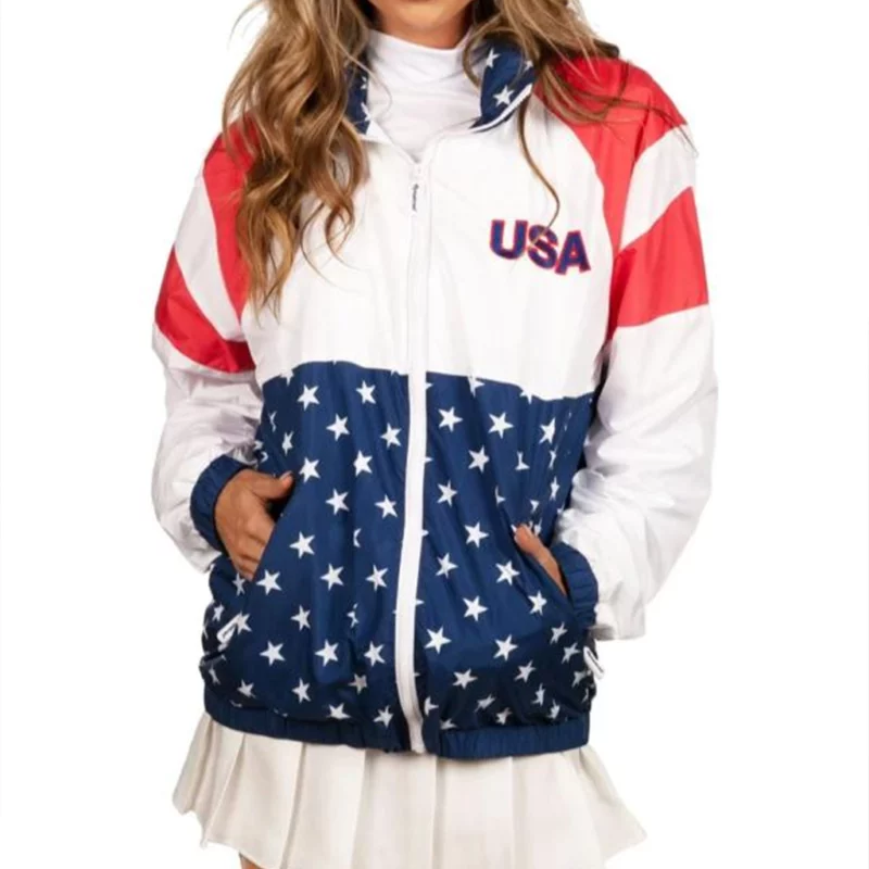The Today Show 2026 Anchor Hoda Kotb Windbreaker Jacket