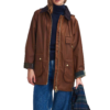 The Today Show Molly Hunter Brown Cotton Jacket