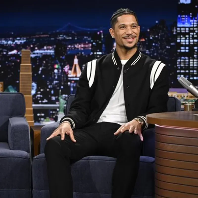 The Tonight Show Hart Black Bomber Jacket
