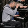 The Tonight Show Jimmy Fallon Antonoff Grey Hoodie