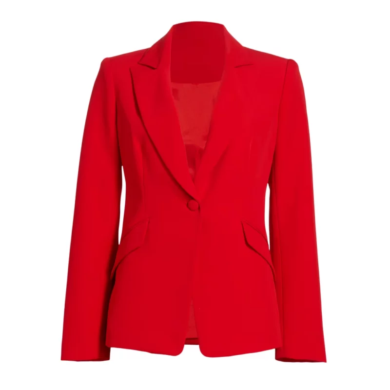 The Traitors S04 Kristen Kish Red Blazer