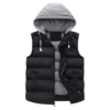 The Traitors S04 Porsha Williams Black Puffer Hooded Vest