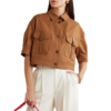 The Twelve Dates 'Til Christmas Mae Whitman Kate Tucker Brown Jacket