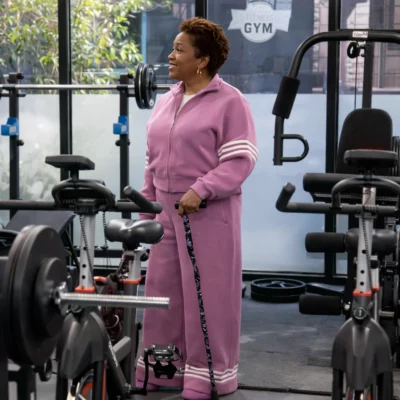 The Upshaws S07 Lucretia Turner Pink Jacket
