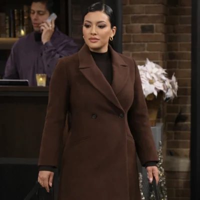 The Young And The Restless S53 Audra Charles Brown Coat