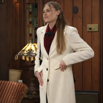 The Young And The Restless S53 Claire Grace White Coat