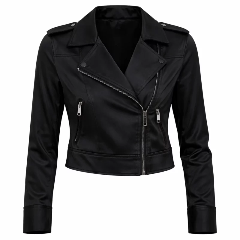 The Young And The Restless S53 Sally Spectra Courtney Hope Biker Black Jacket