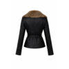 Twila Ponies Haley Lu Richardson Black Leather Jacket