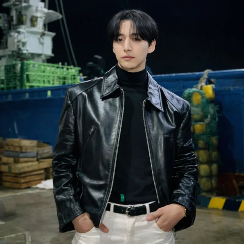 Typhoon Family Jun-Ho Kang Tae-Pung Black Jacket