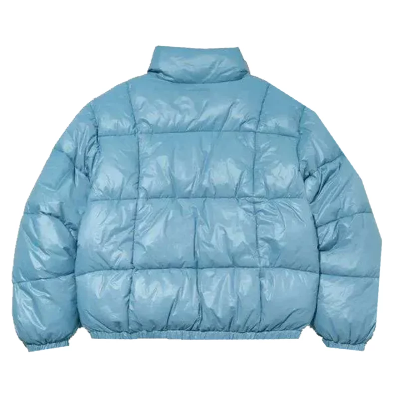 Typhoon Family Lee Jun-Ho Tae-Pung Blue Puffer Jacket