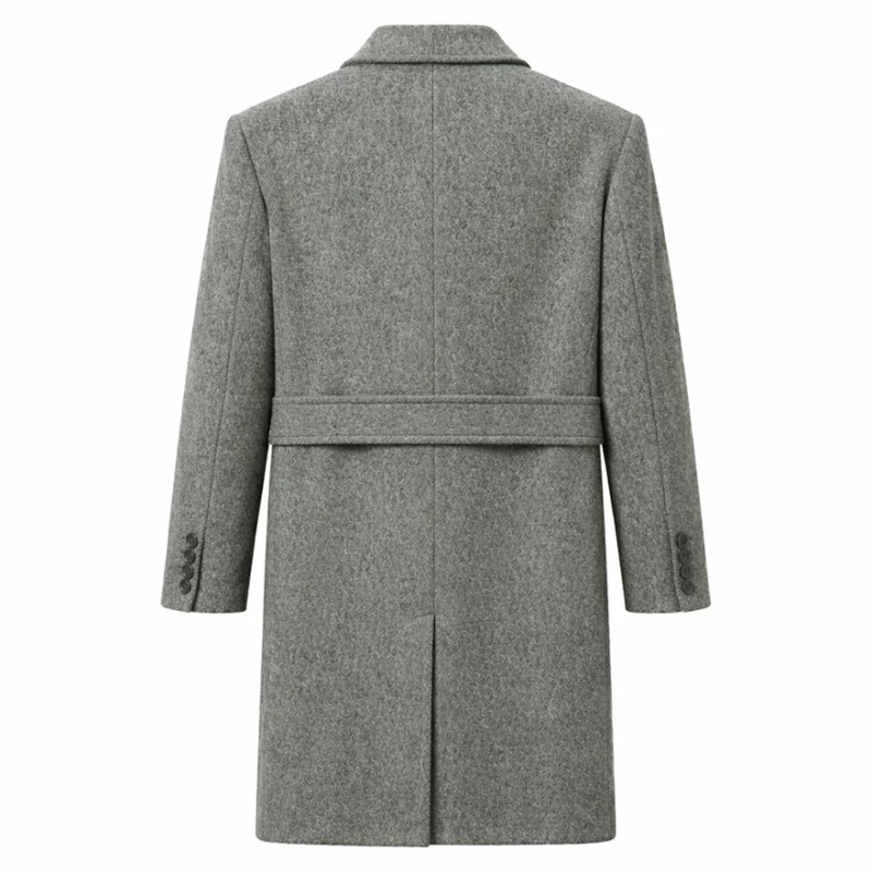 Typhoon Family Lee Jun-Ho Tae-Pung Grey Coat