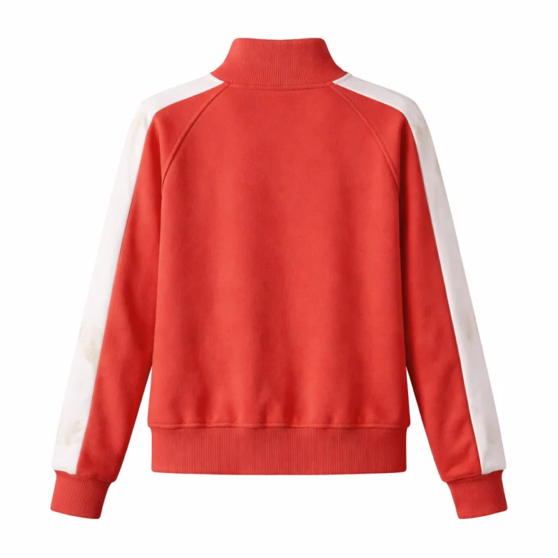 Vanished Kaley Cuoco Monroe Red Bomber Jacket