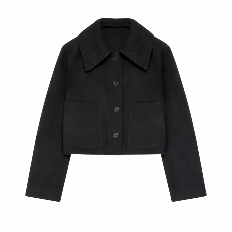 Wake Up Dead Man Cailee Spaeny Simone Vivane Black Jacket