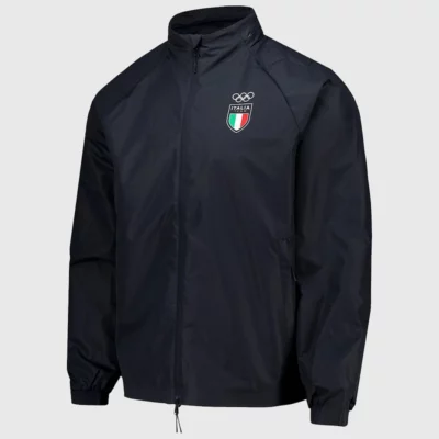 Winter Olympics Black Jacket