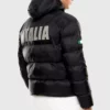 Winter Olympics Italy Black Puffer Jacket