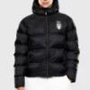 Winter Olympics Team Italy Black Puffer Jacket