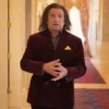Wonder Man Ben Kingsley Maroon Blazer