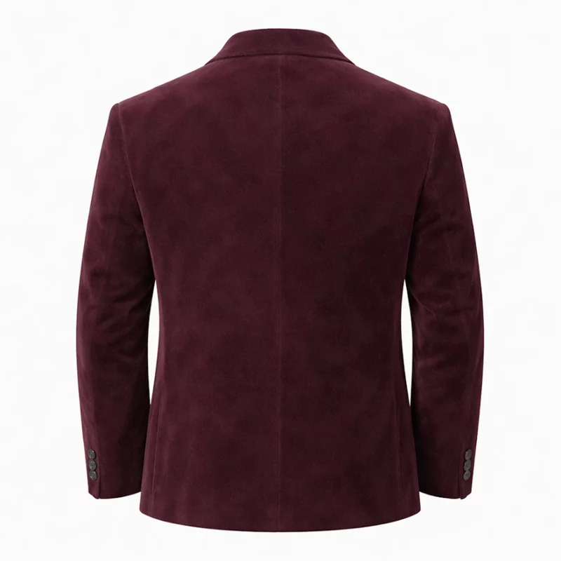 Wonder Man Ben Kingsley Slattery Maroon Blazer