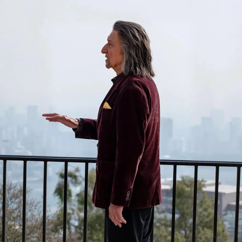 Wonder Man Ben Slattery Maroon Blazer