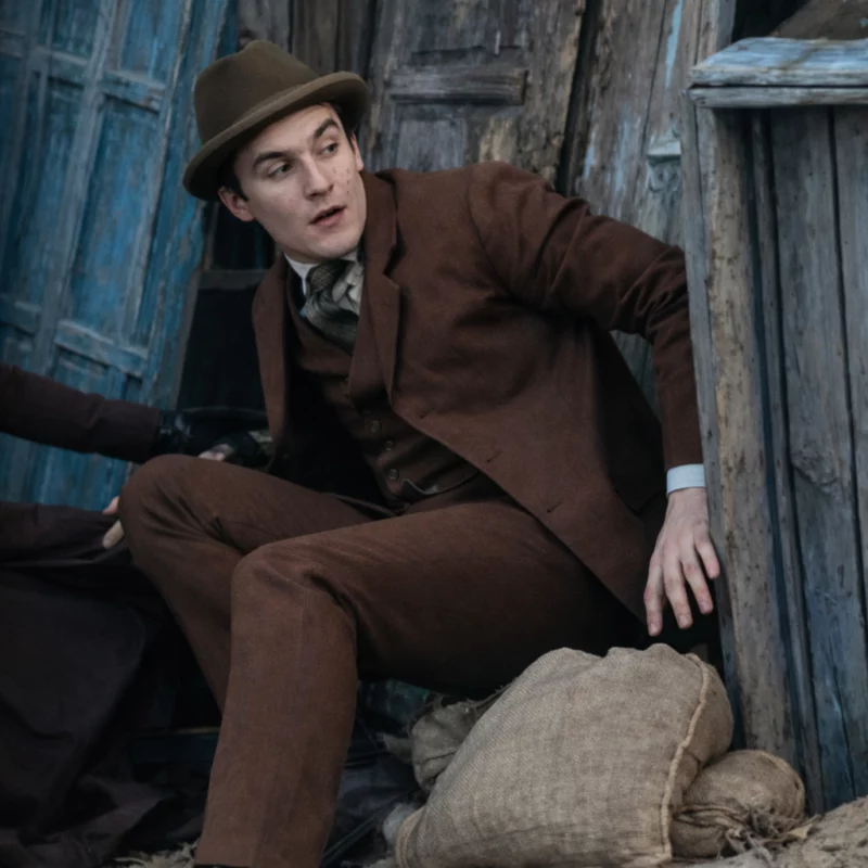 Young Sherlock James Moriarty Brown Suit