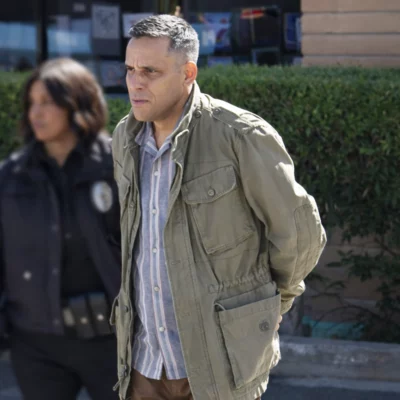 9-1-1 S09 Benjamin Cowan Grey Jacket