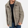 9-1-1 S09 Benjamin Cowan Wilmer Calderon Grey Jacket