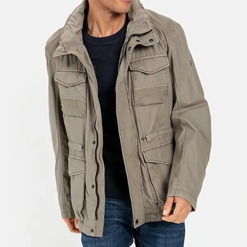 9-1-1 S09 Benjamin Cowan Wilmer Calderon Grey Jacket