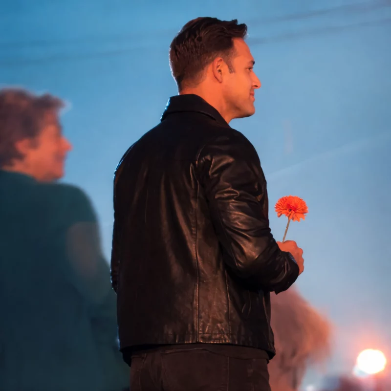 9-1-1 S09 Diaz Black Leather Jacket