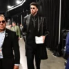 All-Star Game 2026 Chet Holmgren Black Leather Coat
