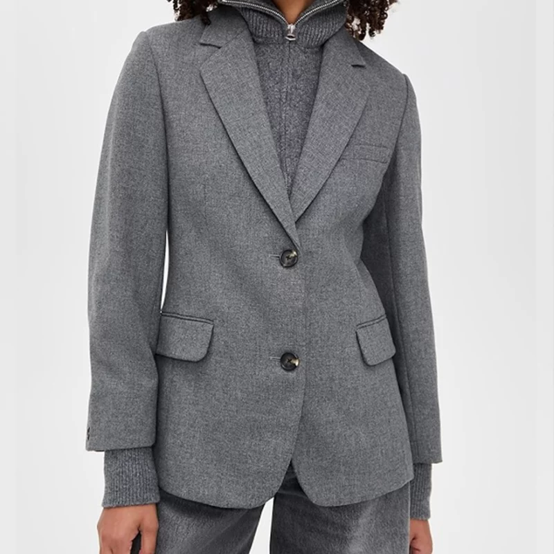 Angela Bassett 9-1-1 Athena Grant-Nash Grey Blazer