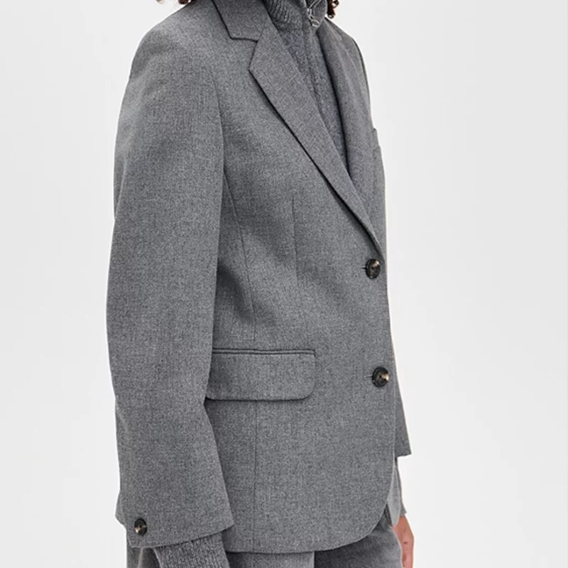 Angela Bassett 9-1-1 S09 Athena Nash Grey Blazer