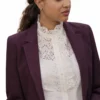 Animal Control Emily Price Vella Lovell Purple Blazer