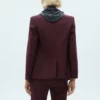 Animal Control Emily Vella Lovell Purple Blazer