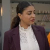Animal Control S04 Emily Price Purple Blazer