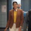 Animal Control S04 Vella Lovell Brown Blazer