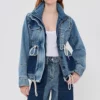 Athena Grant 9-1-1 S09 Angela Bassett Blue Denim Jacket