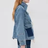 Athena Grant 9-1-1 S09 Blue Denim Jacket