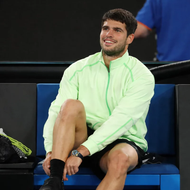 Australian Carlos Alcaraz Green Jacket