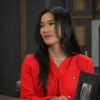 Beyond the Gates S02 Caroline Lee Red Jacket